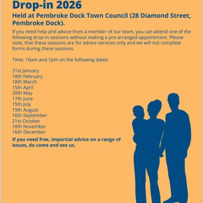 Pembroke Dock drop-in 2026 dates are here!