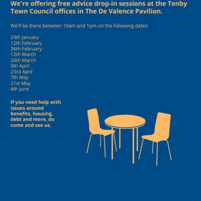 Tenby Drop-in 2026 dates are here!