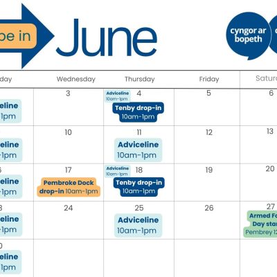 Where we'll be in June